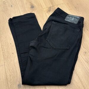 True Religion Black Jeans - Like New!